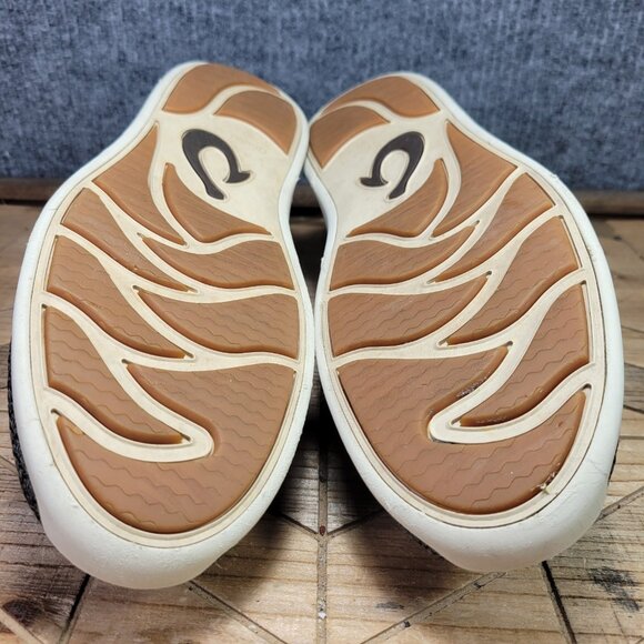 Olukai Alapa Li Mens 11 Sneakers Breathable Shoes No Tie Elastic Laces Slip On - Picture 9 of 11